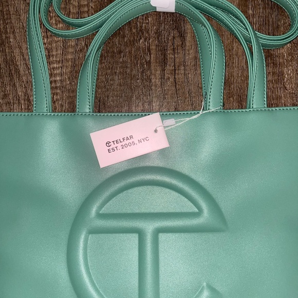 Telfar Sage Green Medium Bag - Picture 3 of 9